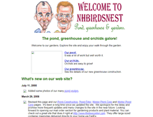 Tablet Screenshot of nhbirdsnest.com